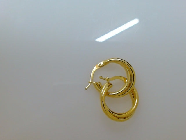 10k Yellow Gold Argollas 2.4g