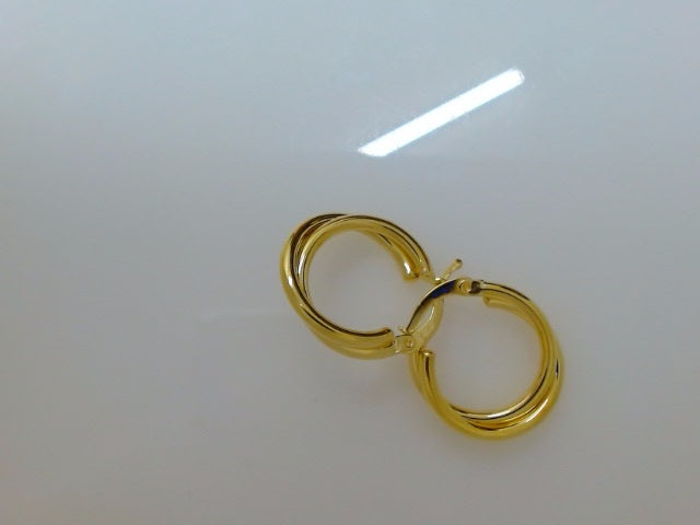 10k Yellow Gold Argollas 2.4g