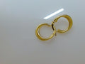 10k Yellow Gold Argollas 2.3g