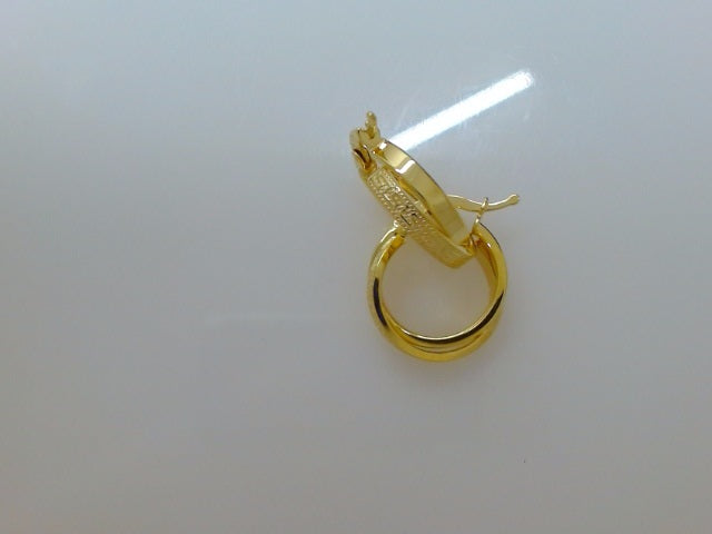 10k Yellow Gold Argollas 2.2g