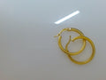10k Yellow Gold Argollas 1.7g