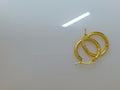 10k Yellow Gold Argollas 1.8g