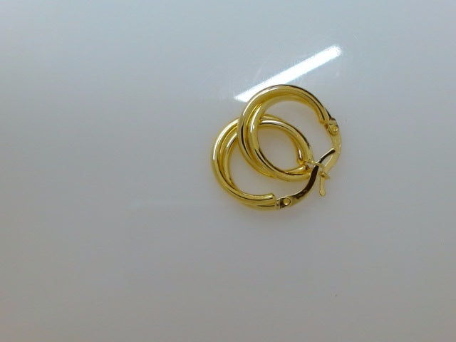 10k Yellow Gold Argollas 2.4g