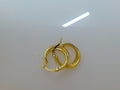 10k Yellow Gold Argollas 2.3g