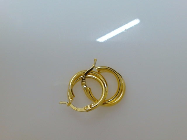 10k Yellow Gold Argollas 2.3g