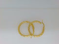 10k Yellow Gold Argollas 2.7g