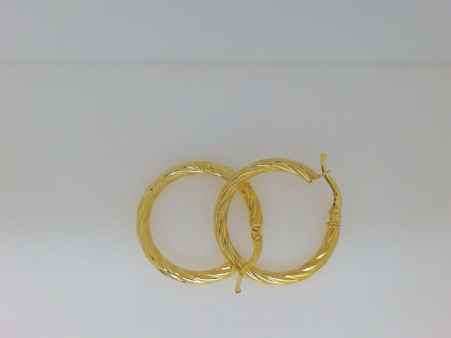 10k Yellow Gold Argollas 2.7g