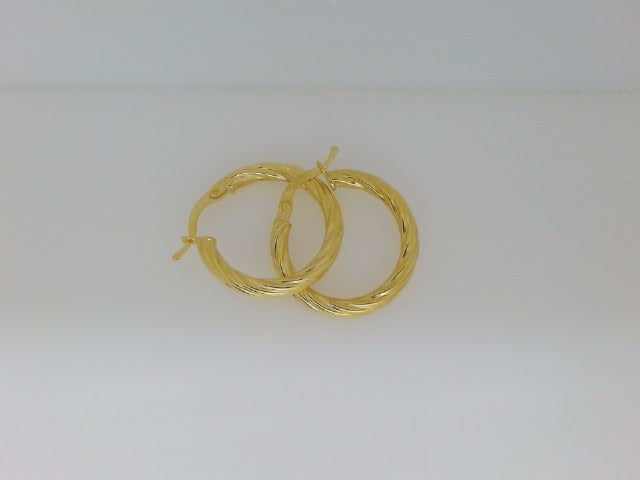 10k Yellow Gold Argollas 2.3g