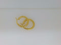 10k Yellow Gold Argollas 2g
