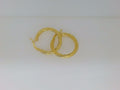 10k Yellow Gold Argollas 2.4g