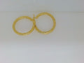 10k Yellow Gold Argollas 2.7g