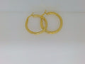 10k Yellow Gold Argollas 2.7g