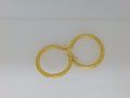 10k Yellow Gold Argollas 2.7g