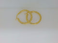 10k Yellow Gold Argollas 2.7g