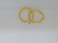 10k Yellow Gold Argollas 2.7g