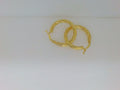 10k Yellow Gold Argollas 2.3g