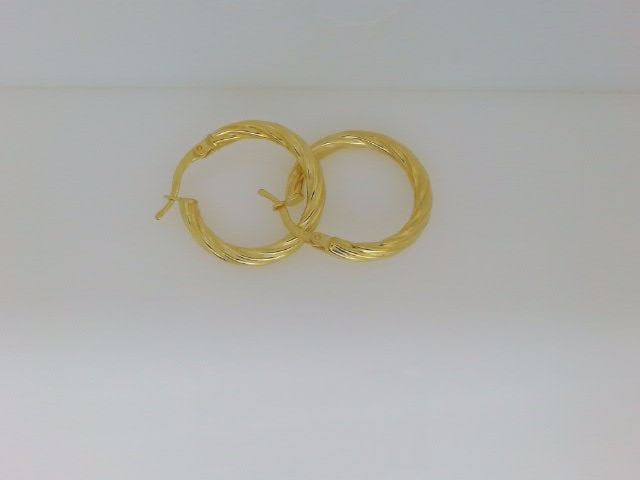 10k Yellow Gold Argollas 2.3g
