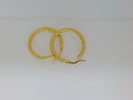 10k Yellow Gold Argollas 2.7g