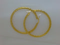 10k Yellow Gold Argollas 4.6g