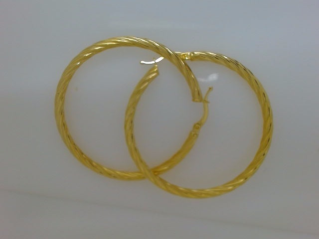 10k Yellow Gold Argollas 4.6g