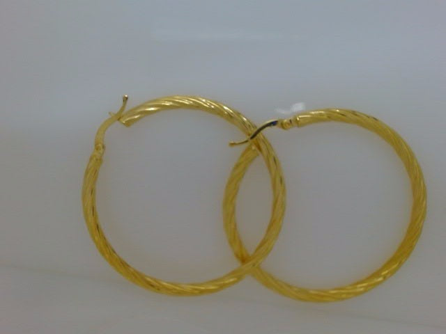 10k Yellow Gold Argollas 4.5g
