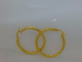 10k Yellow Gold Argollas 3.7g