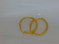 10k Yellow Gold Argollas 3.1g
