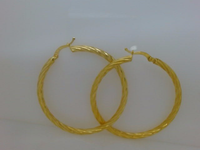 10k Yellow Gold Argollas 4.5g