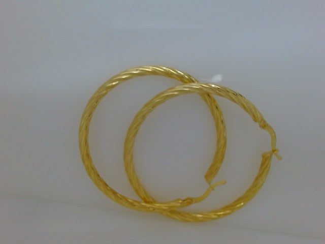 10k Yellow Gold Argollas 4.6g