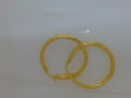 10k Yellow Gold Argollas 3.7g