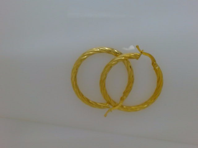 10k Yellow Gold Argollas 3.2g