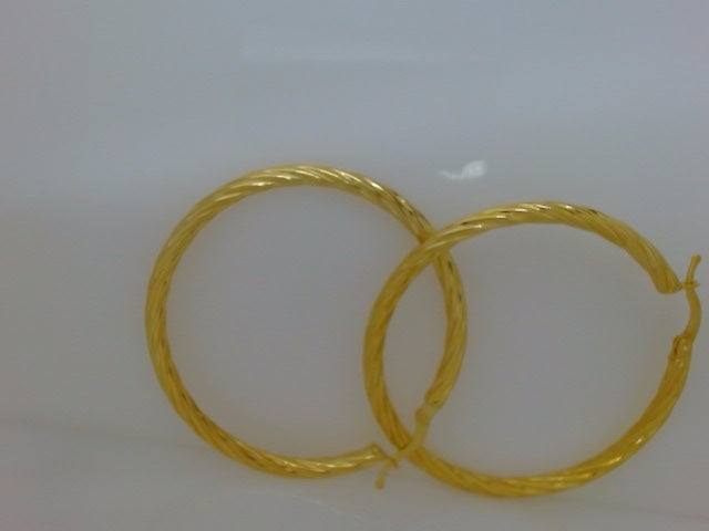 10k Yellow Gold Argollas 4.5g