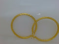 10k Yellow Gold Argollas 4.6g