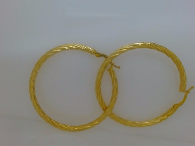 10k Yellow Gold Argollas 4.5g
