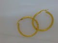 10k Yellow Gold Argollas 3.6g
