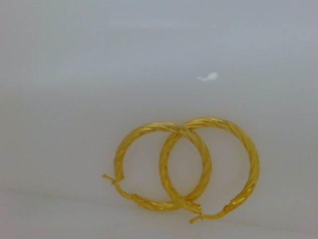 10k Yellow Gold Argollas 3.2g