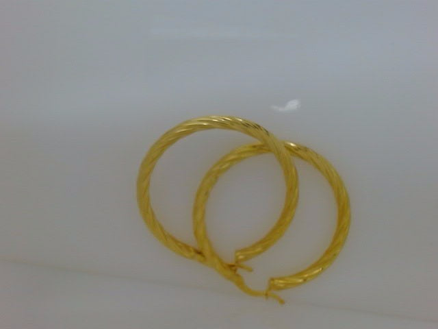 10k Yellow Gold Argollas 3.7g