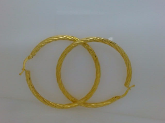 10k Yellow Gold Argollas 4.5g