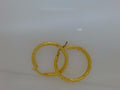 10k Yellow Gold Argollas 3.2g