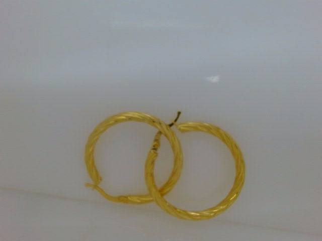 10k Yellow Gold Argollas 3.2g