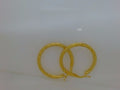 10k Yellow Gold Argollas 3.1g