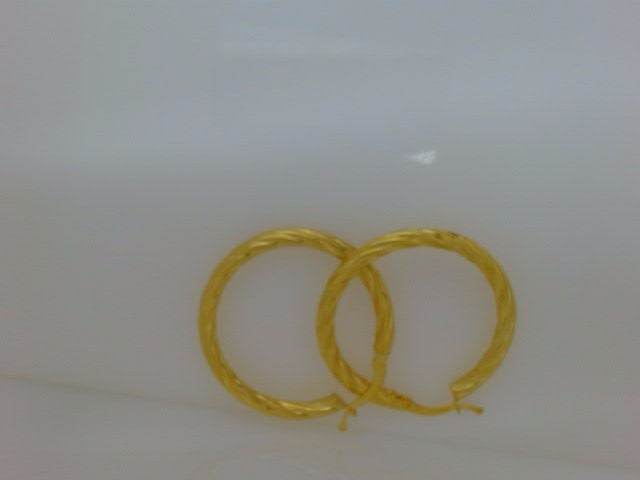 10k Yellow Gold Argollas 3.1g