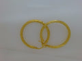 10k Yellow Gold Argollas 3.7g