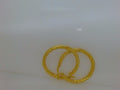 10k Yellow Gold Argollas 3.2g