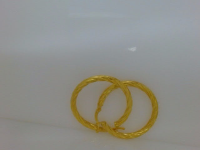 10k Yellow Gold Argollas 3.2g