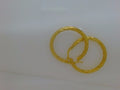 10k Yellow Gold Argollas 3.1g