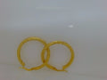 10k Yellow Gold Argollas 3.2g