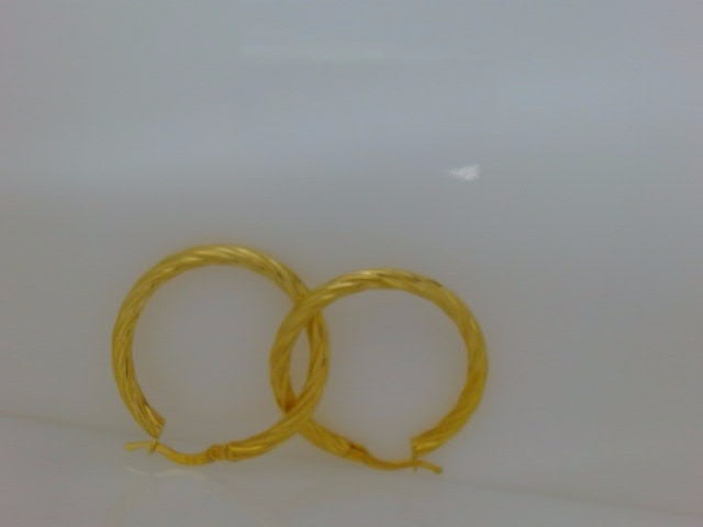 10k Yellow Gold Argollas 3.2g