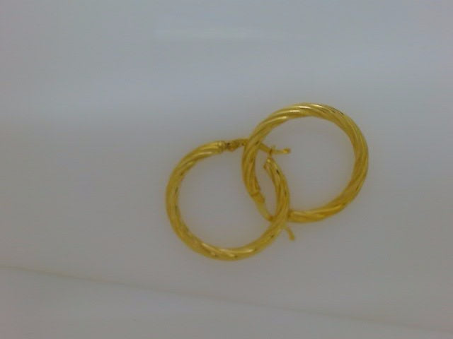 10k Yellow Gold Argollas 2.8g