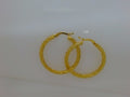 10k Yellow Gold Argollas 3.1g